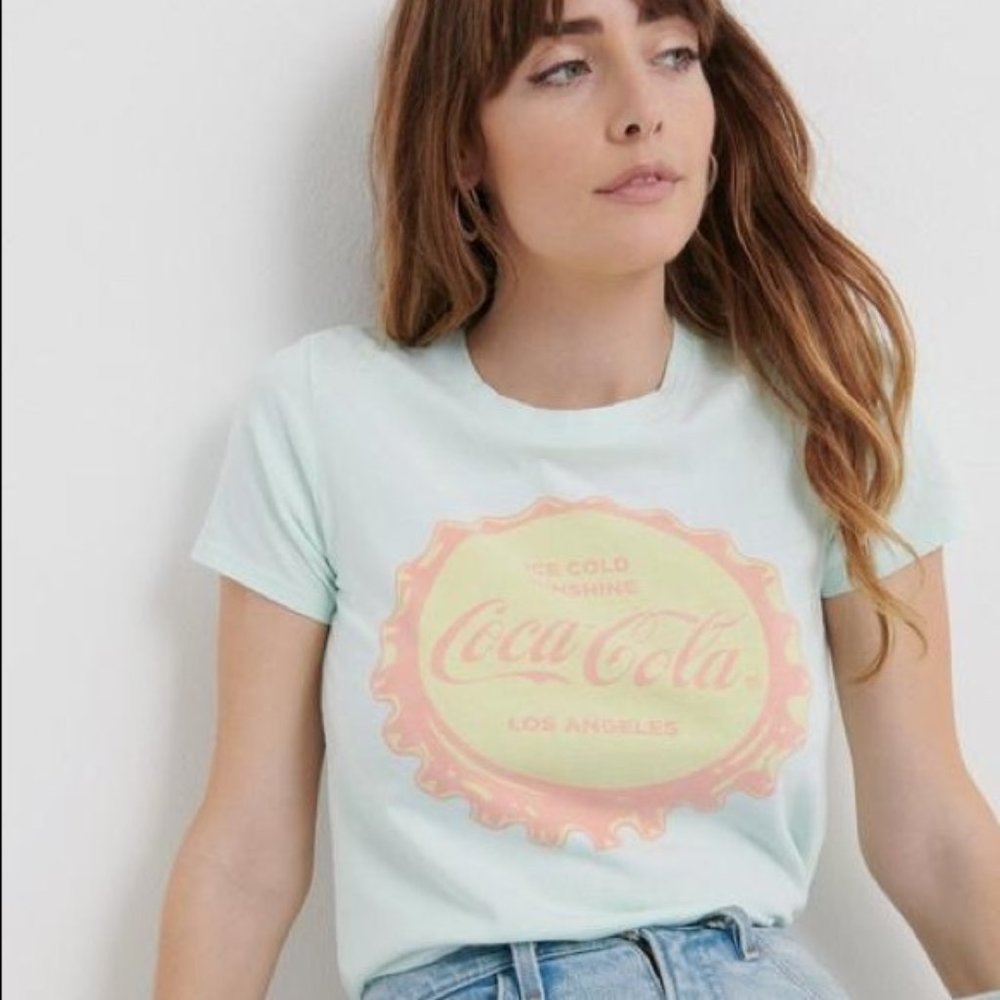 Coca Cola Lucky Brand Tee NWT